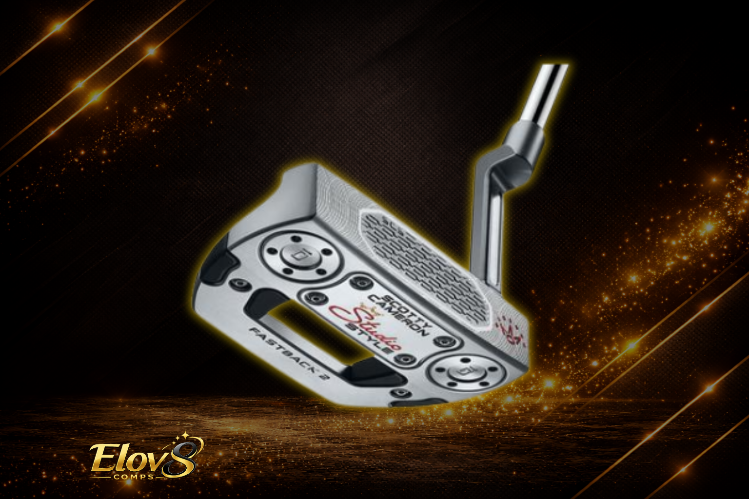 739-Scotty Cameron Studio Style Long Fastback 2 Putter-(Auto-Draw 
